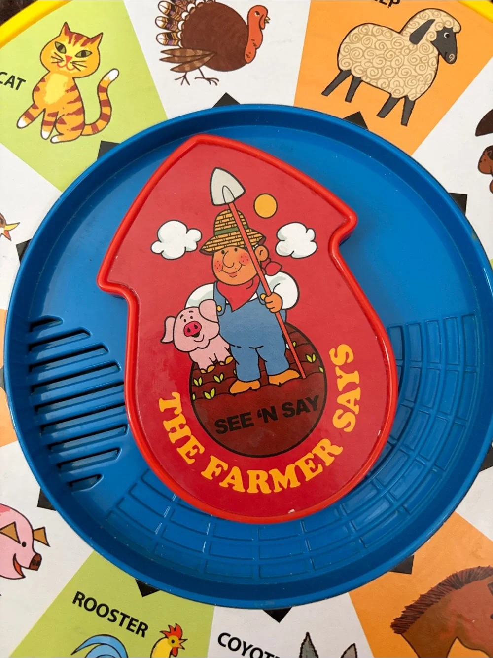 Mattel SEE ‘N SAY The Farmer Says Pull String Farm Animals #2070 Tested 2013